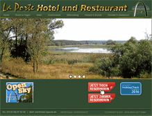 Tablet Screenshot of hotel-laporte.de